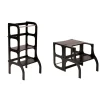 Ette Tete Houten leertoren Step 'n sit - Zwart met zwart - Outlet