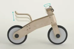 Choppy Houten loopfiets - Bruin - Clearance