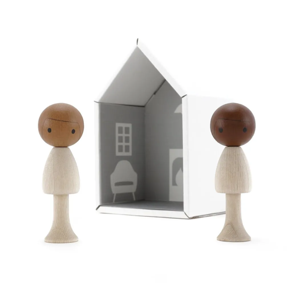 Clicques Houten magneetfiguurtje - DIY Boys diverse - Outlet
