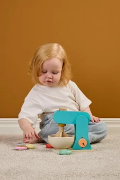 Kid's Concept Houten mixer - Blauw - Online