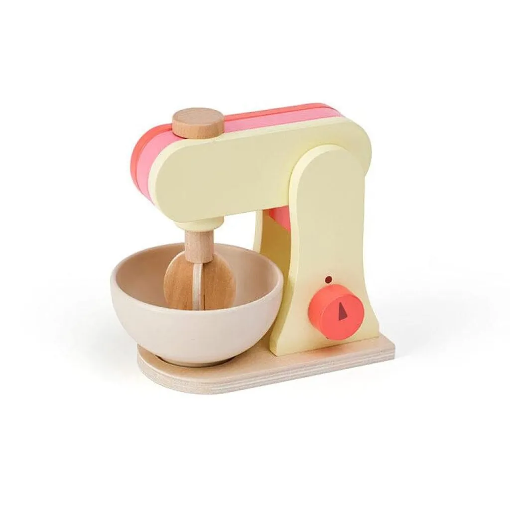 Kid's Concept Houten mixer - Geel - Best