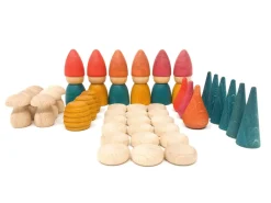 Grapat Houten Nins Tomten set - Discount