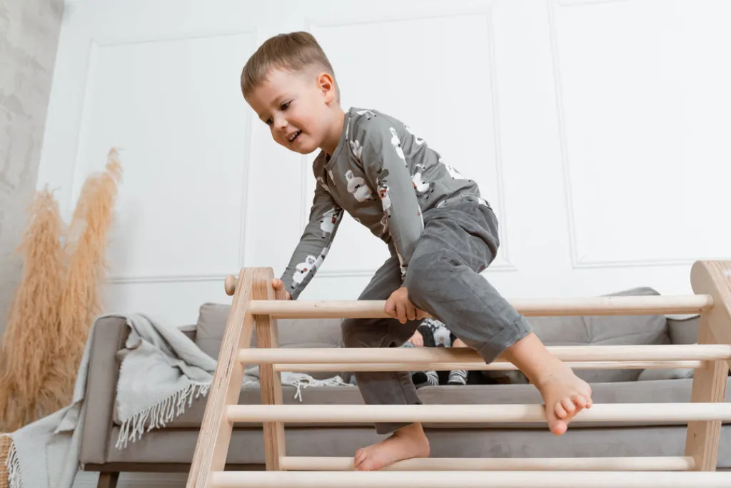 Ette Tete houten pikler 2 elementen - triangle klimrek zonder glijbaan - Sipitri - Online