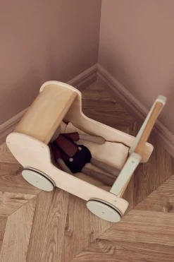 Kid's Concept Houten poppenwagen - Nature - Hot