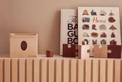 Kid's Concept Houten puzzel 4 stuks - Neo - Discount