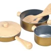 PlanToys Houten speelgoed kookset - New
