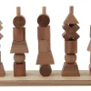 Wooden Story Houten stapelaar 5 rijen - Natural -