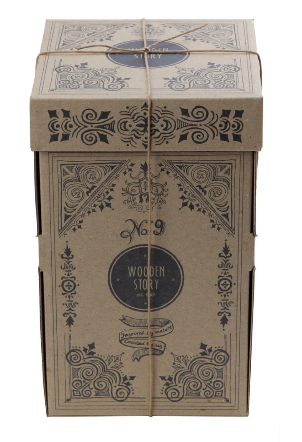 Wooden Story Houten stapeltoren - Pyramid - Natural -