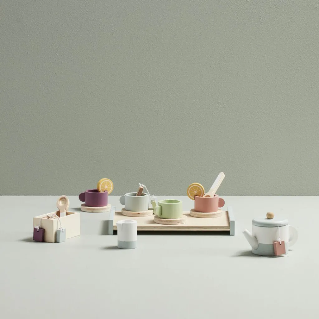 Kid's Concept Houten Thee set - Bistro - Best
