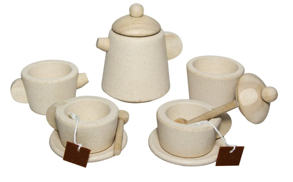 PlanToys Houten thee set - New