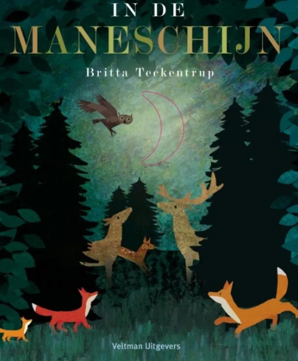 Veltman Uitgevers In de maneschijn - Britta Teckentrup - Sale