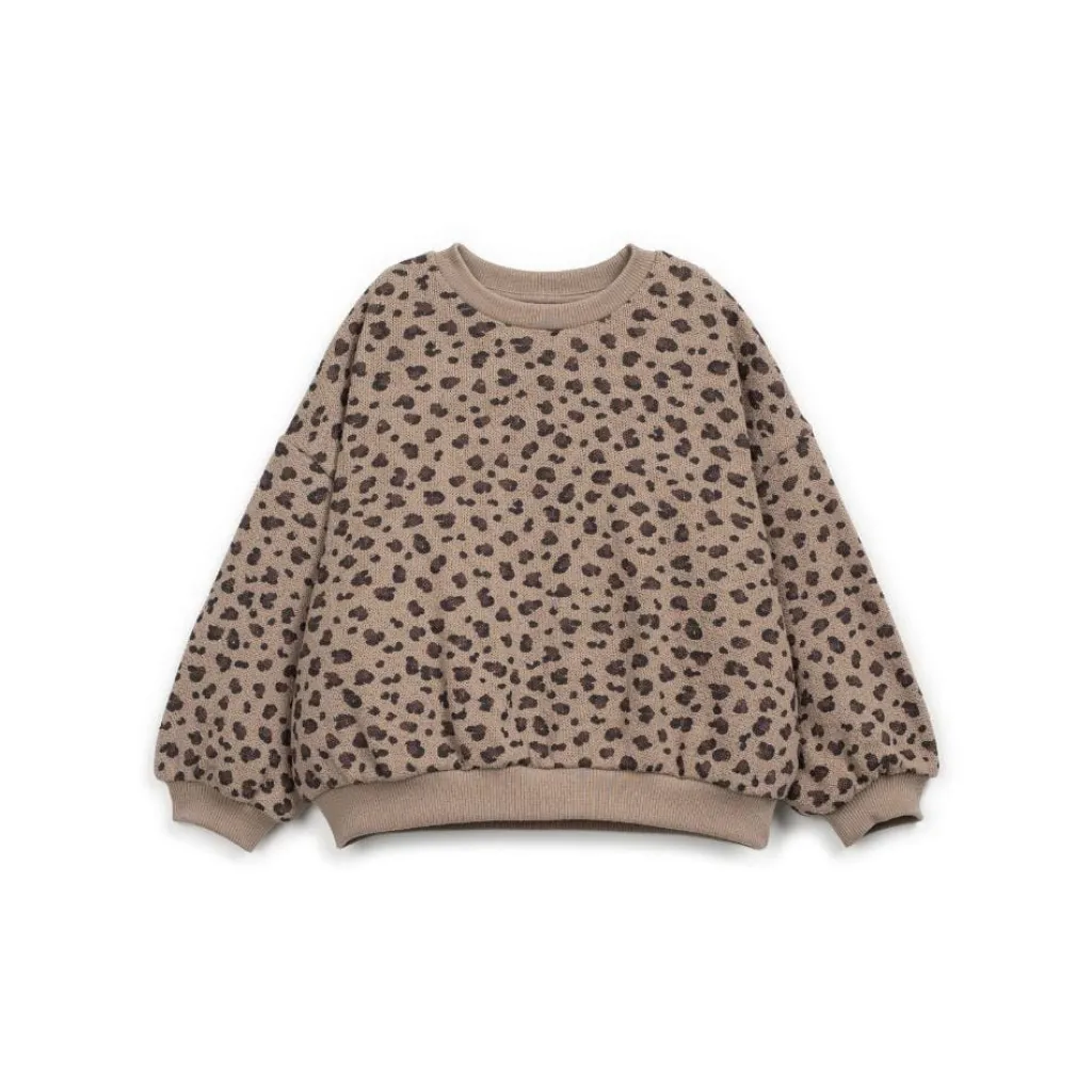 Play Up Jersey sweater met print - Ancestral -