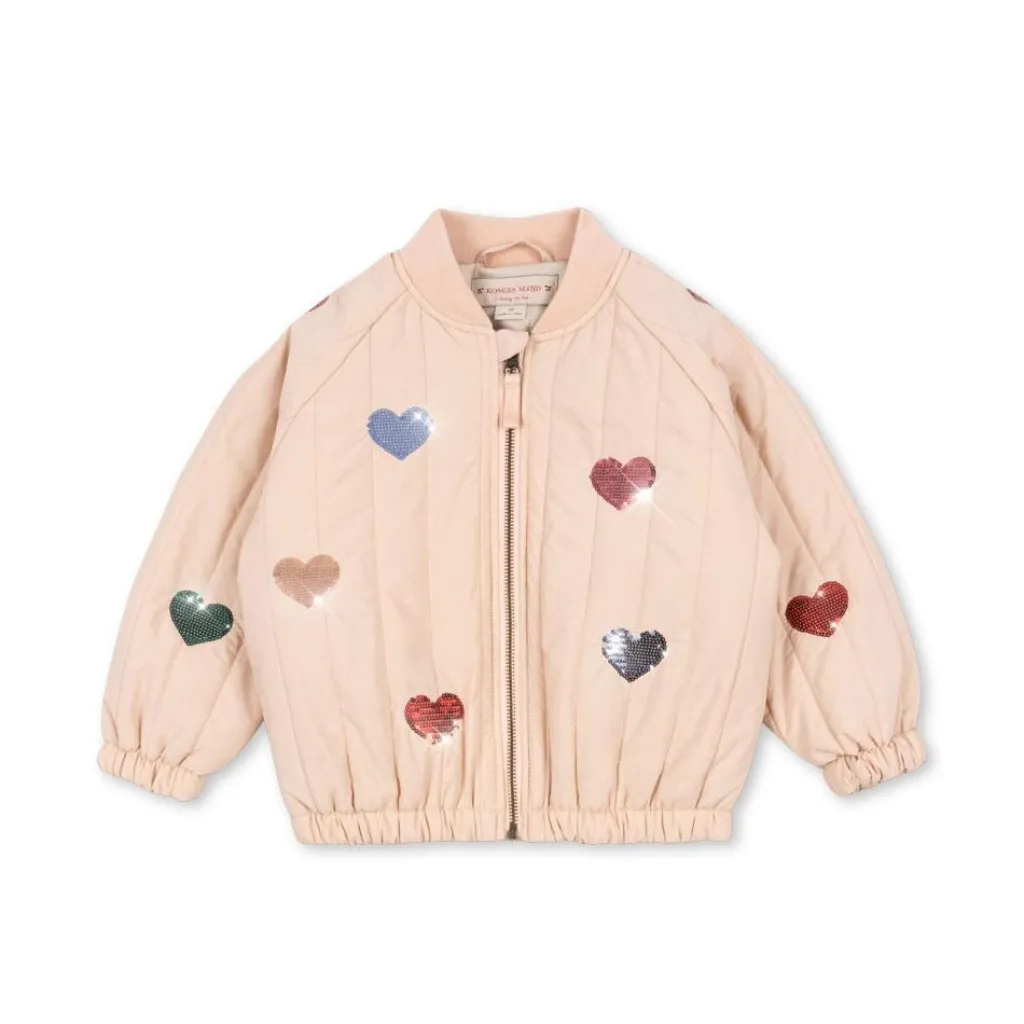 Konges Slojd Juno Sequin Bomberjas - Cameo rose - Sale
