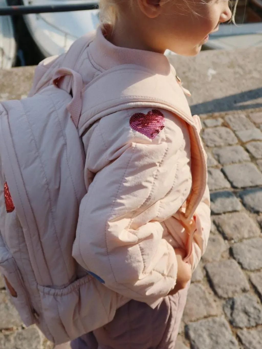 Konges Slojd Juno Sequin Bomberjas - Cameo rose - Sale
