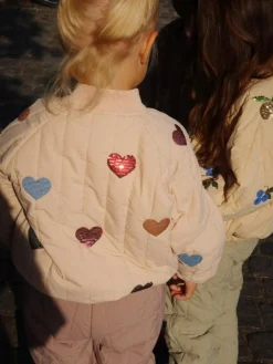 Konges Slojd Juno Sequin Bomberjas - Cameo rose - Sale