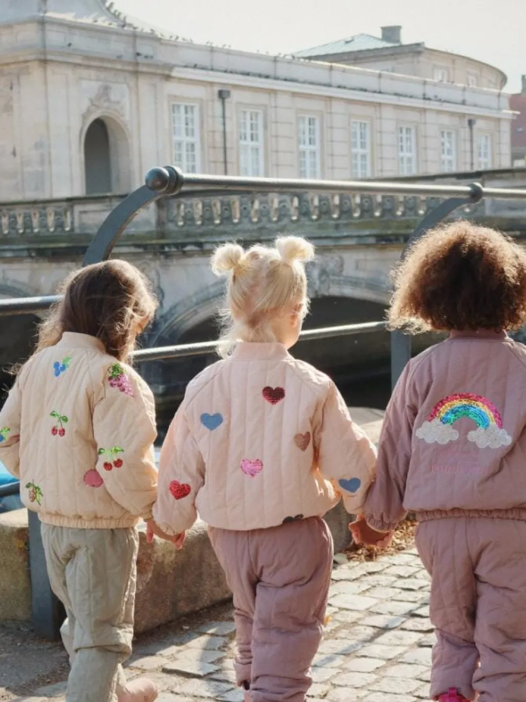 Konges Slojd Juno Sequin Bomberjas - Cameo rose - Sale