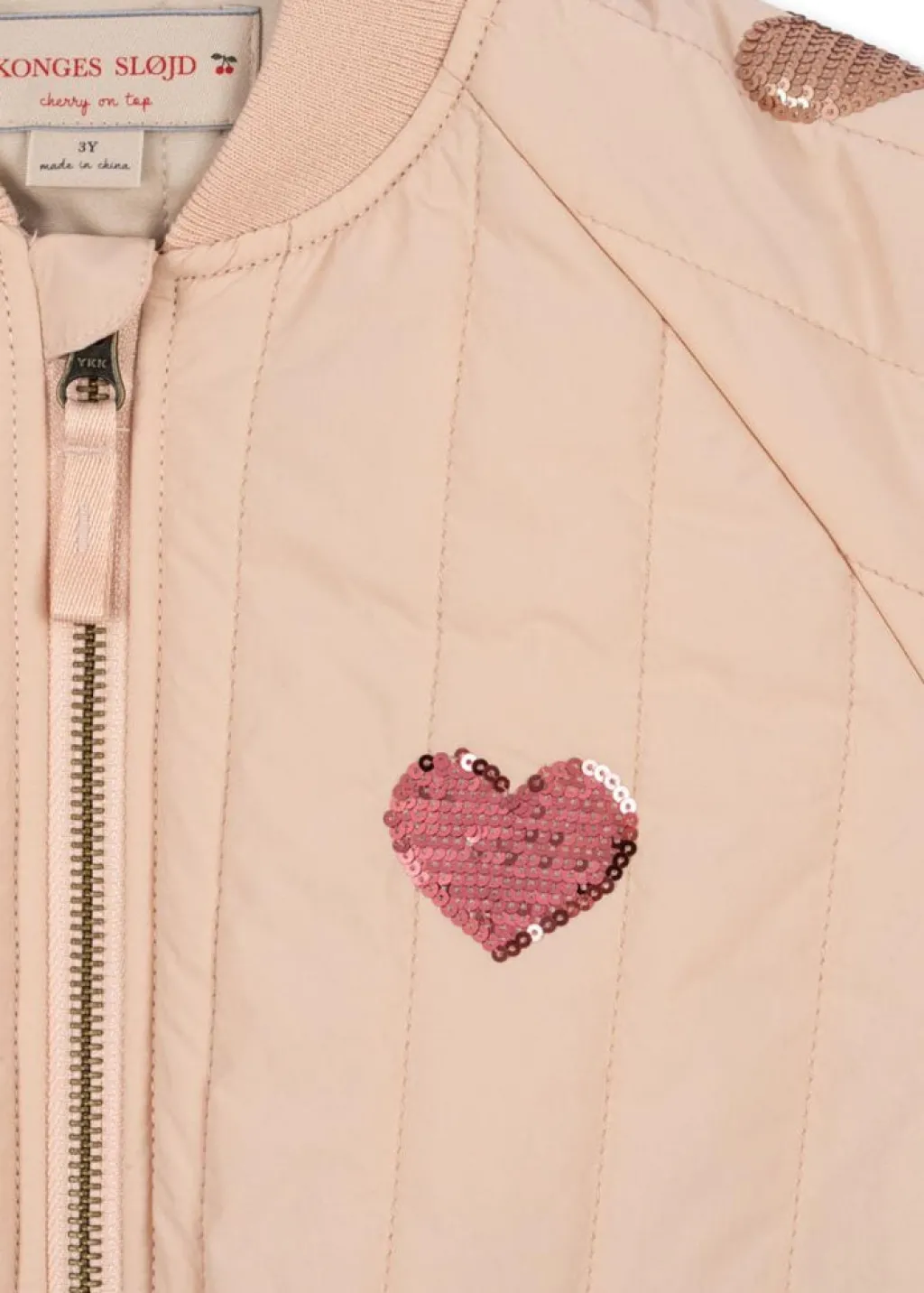 Konges Slojd Juno Sequin Bomberjas - Cameo rose - Sale