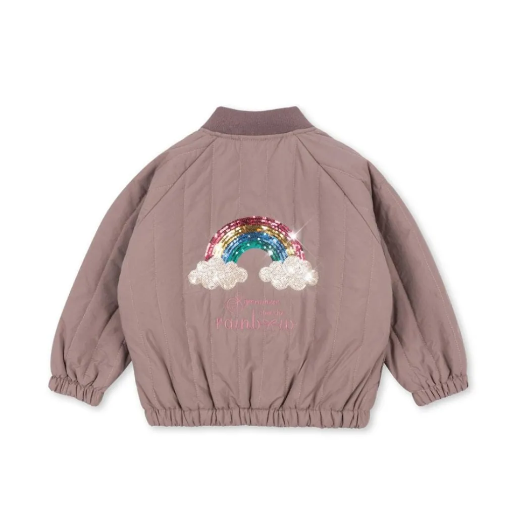 Konges Slojd Juno Sequin Bomberjas - Twilight Mauve - Best