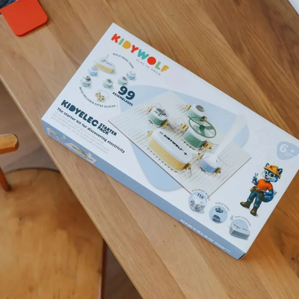 Kidywolf Kidyelec Starter - Mijn Eerste Elektriciteitsset - Outlet