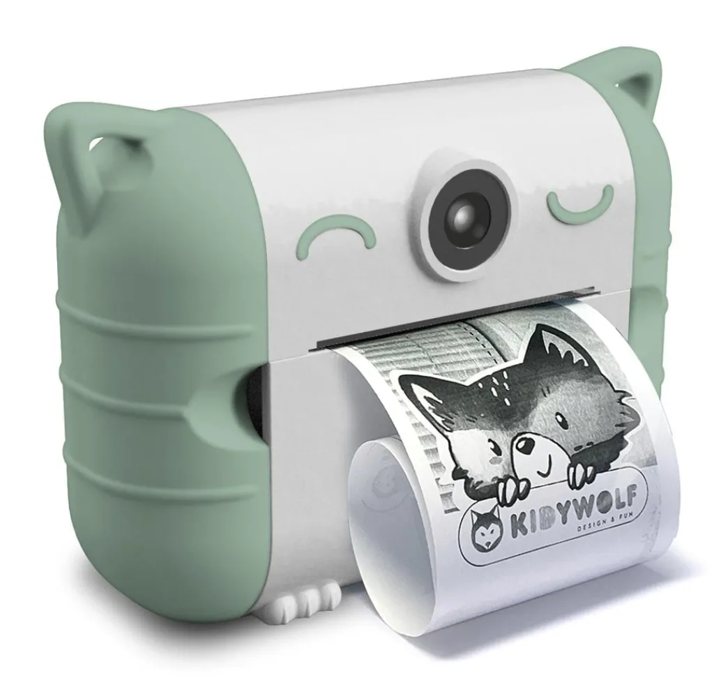 Kidywolf Kidyprint camera - Groen - Online