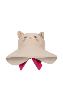 Konges Slojd Kitty Cat zonnehoedje - Soft pink -
