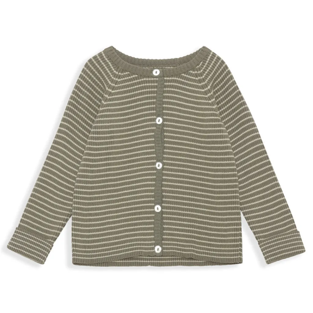 Konges Slojd Knit cardigan Meo - Laurel Oak - Discount