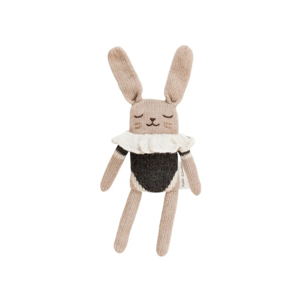 Main Sauvage Knuffel Bunny bodysuit - Black - Outlet