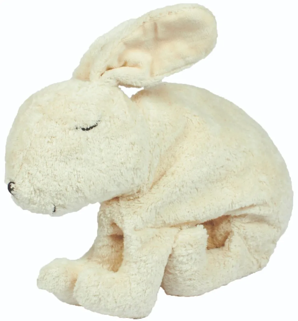Senger Naturwelt Knuffel konijn met warmtekussen spelt - Large - Wit - Best