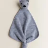 Hvid Knuffeldoekje Teddy Tokki - Grey Melange - New