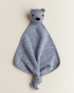 Hvid Knuffeldoekje Teddy Tokki - Grey Melange - New
