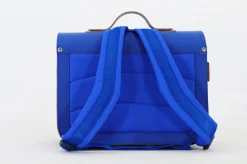 Own Stuff Lederen boekentas met gespen - Cobalt - Online