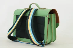 Own Stuff Lederen boekentas met magneetsluiting - Marguerite Pastel Green - Sale