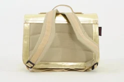 Own Stuff Lederen boekentas met magneetsluiting - Gold - Outlet