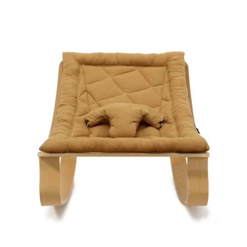 Charlie Crane Levo Rocker - Beech / Camel - Outlet
