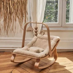 Charlie Crane Levo Rocker - Beech / Fur Milk - Hot
