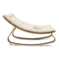 Charlie Crane Levo Rocker - Walnut / Organic milk - Best