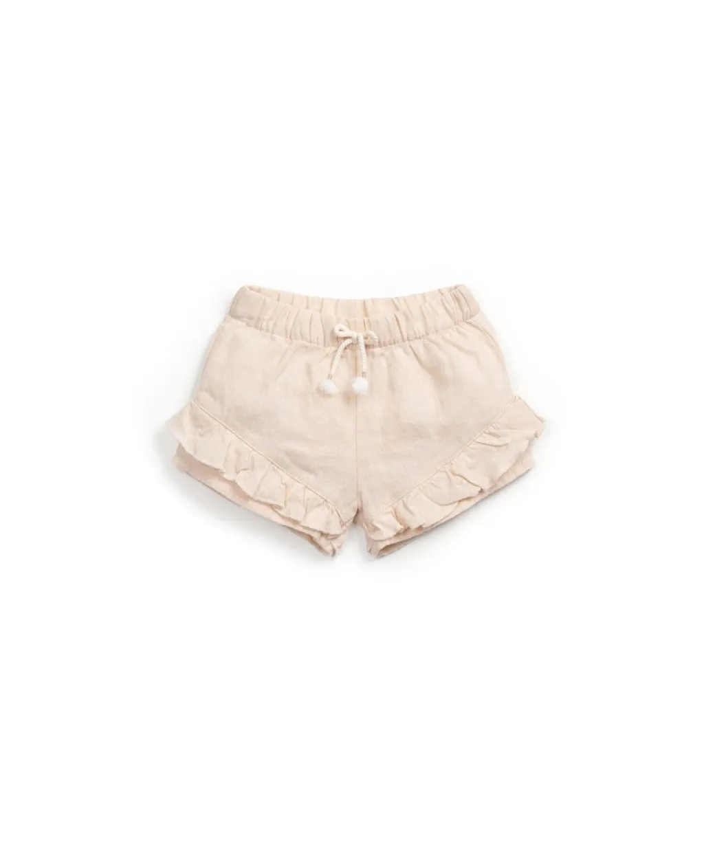Play Up Linnen short - Crochet - Clearance