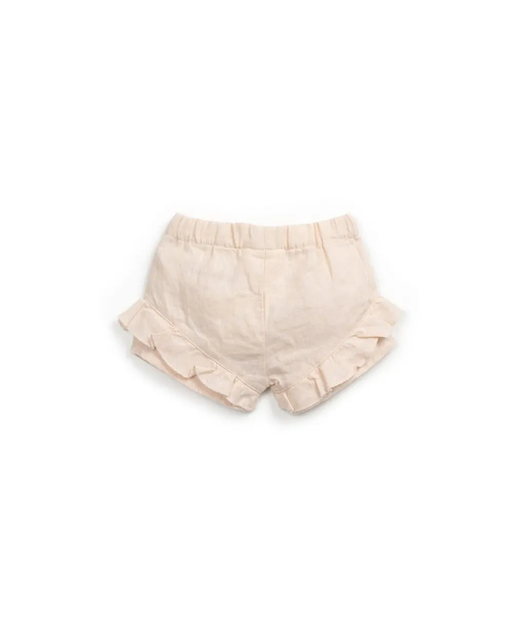 Play Up Linnen short - Crochet - Clearance
