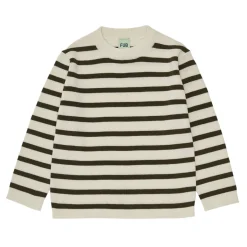 FUB Longsleeve tee - t-shirt met lange mouwen ecru/forest -