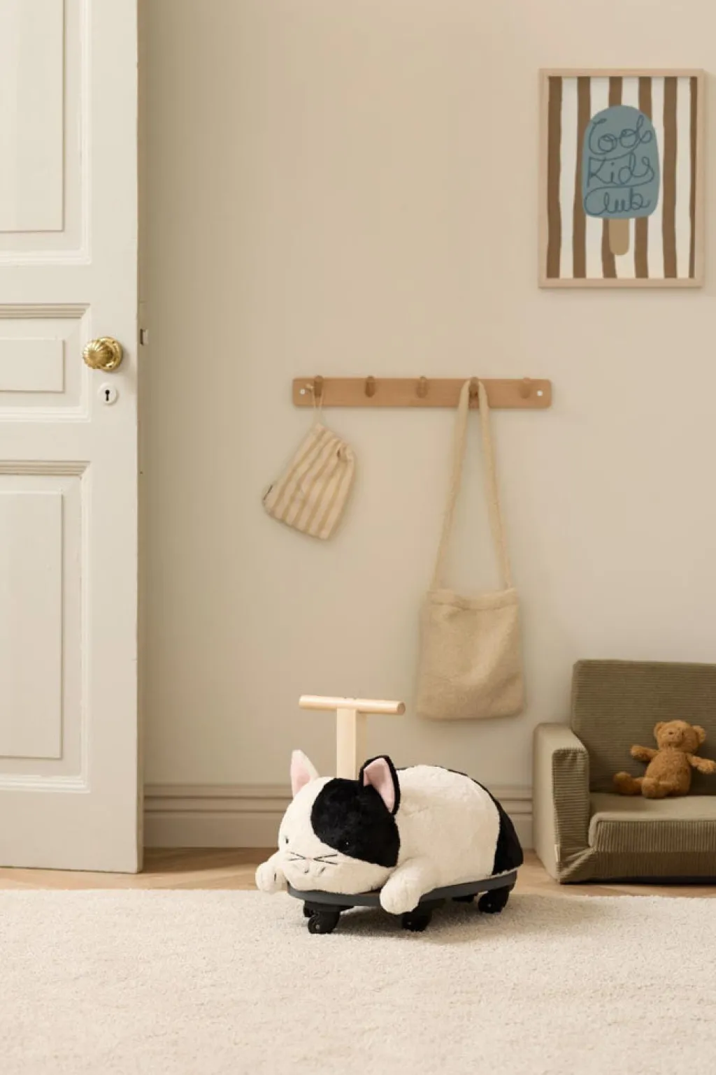 Kid's Concept Loopwagentje Poes - Discount