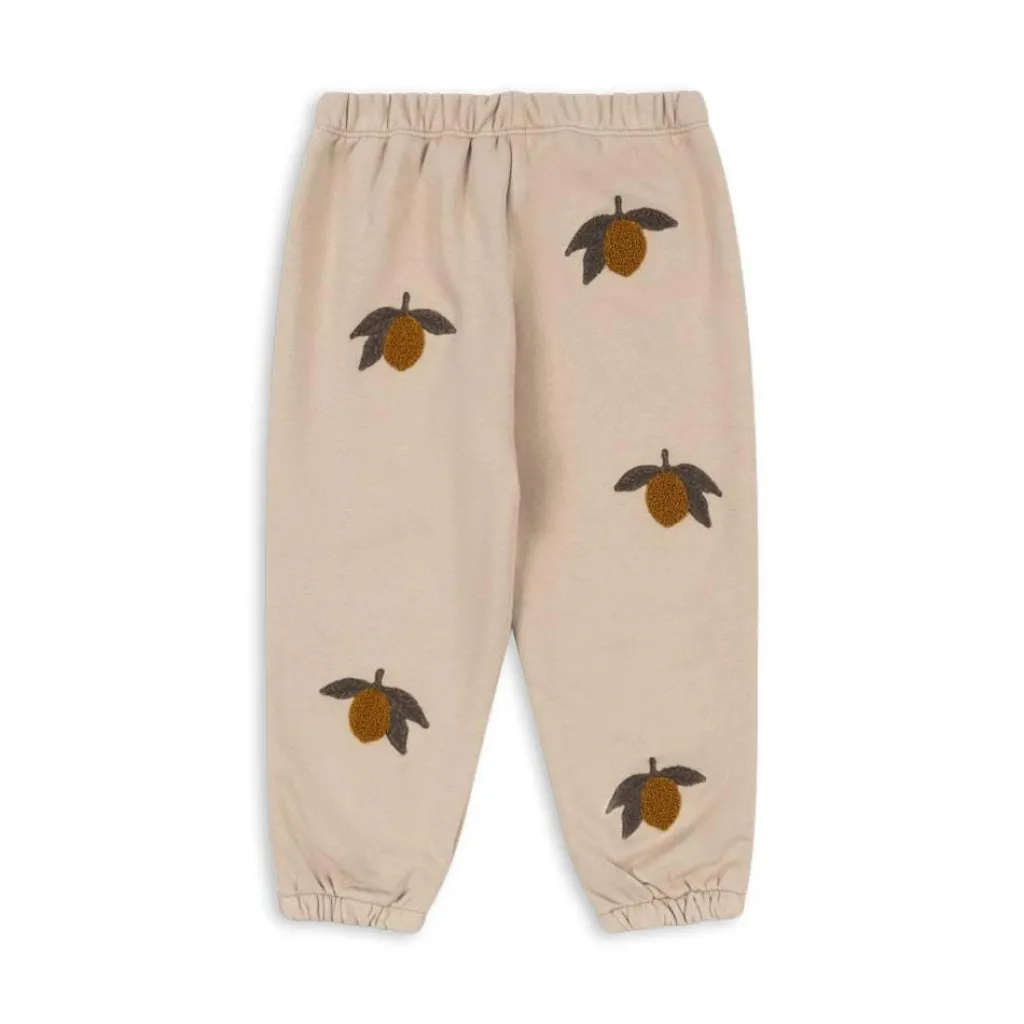 Konges Slojd Lou Terry joggingbroek - Oxford Tan - Hot