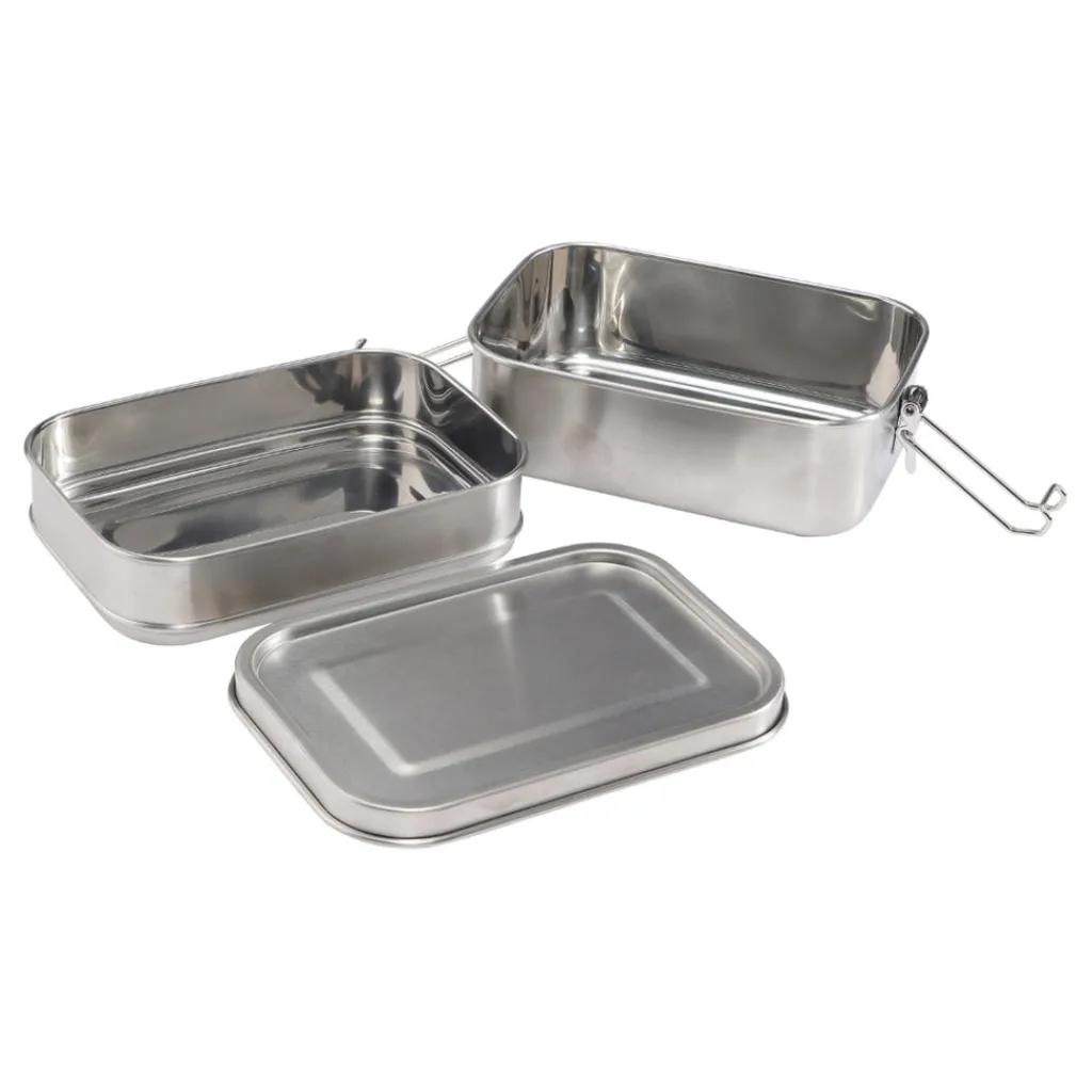 Haps Nordic Lunchbox stainless steel - Large double layer - Best