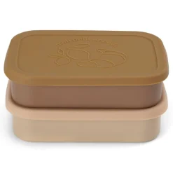 Konges Slojd Lunchboxen siliconen set van 2 - Rose -