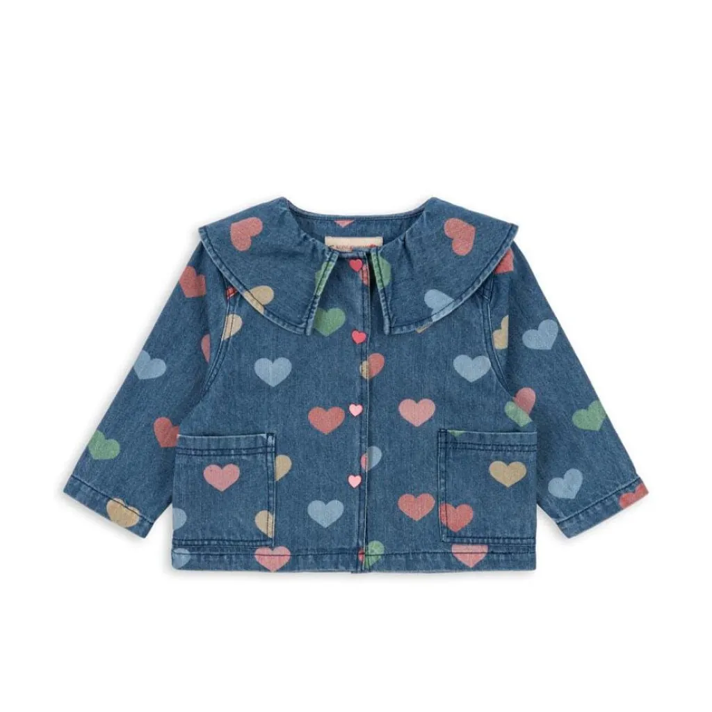 Konges Slojd Magot denim shirt - Bon coeur coloré - Clearance