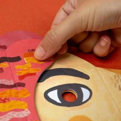 Londji Masker met stickers Be Wild! - Leeuw - Discount