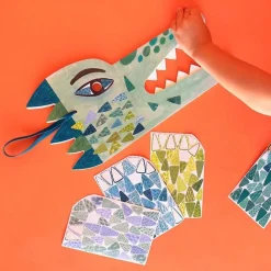 Londji Masker met stickers Be Wild! - Krokodil - Sale