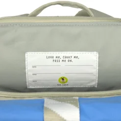 Lässig Medium Rolltop rugzak - Sunny Explorer - Groen & Blauw -