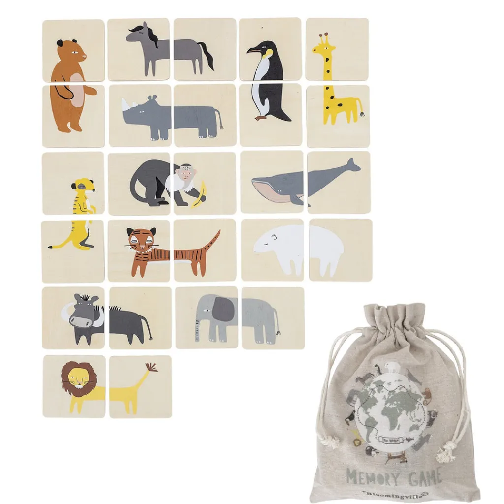 Bloomingville Memory spel Sina - Nature -