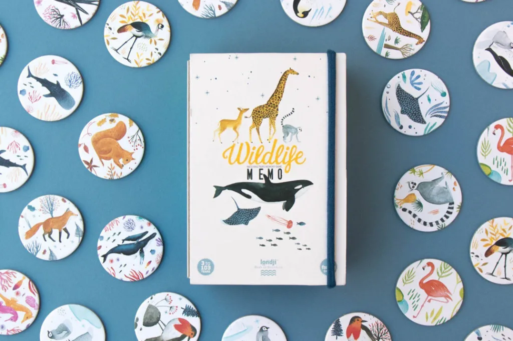 Londji Memory spel Wildlife - Sale