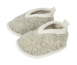 BINIBAMBA Merino booties - Cloud - Hot